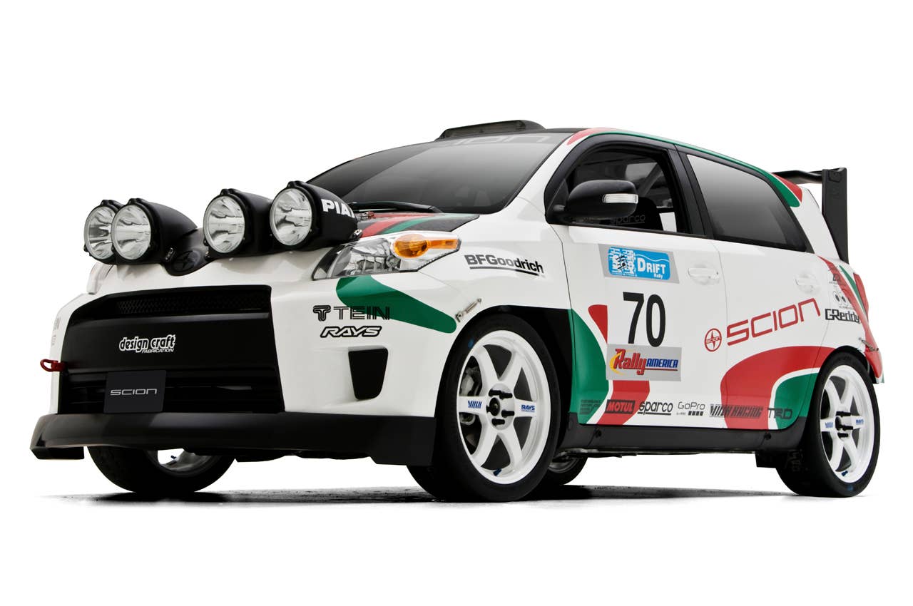 Scion SEMA 2010: 0-60 Tarmac xD