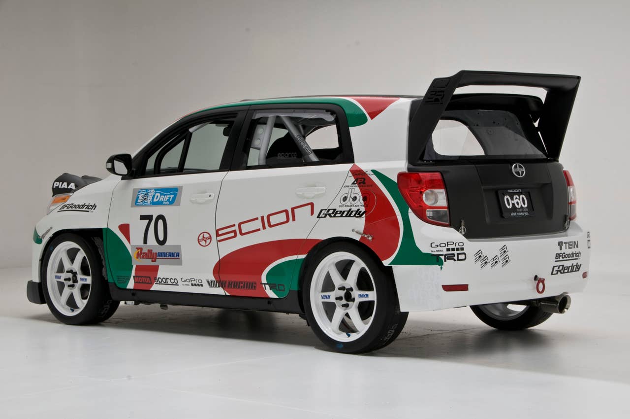 Scion SEMA 2010: 0-60 Tarmac xD