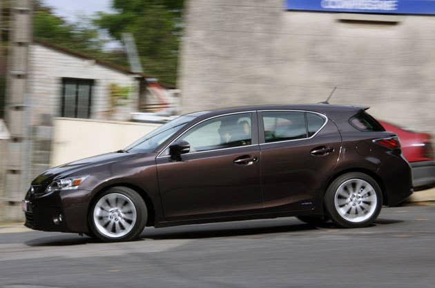 2011 Lexus CT 200h driving