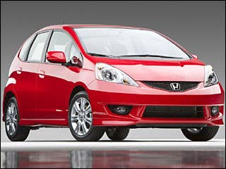 Redesigned in 2009, the Honda Fit now has improved rear seat leg room as well as increased cargo capacity in what was already a spacious package for a small car. What's more -- the back seat folds flat into the floor for a giant amount of cargo room, assuming your tween or teen is tall enough to sit up front. With a starting price at sub-$15,000 and a combined fuel economy of 30 mpg, the Fit is easy on the budget.Research the Honda FitHonda Fit OverviewHonda Fit PicturesFree Honda Fit Price Quote
