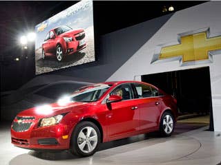 Chevy's new Cruze small car debuted at the Los Angeles Auto Show in late 2009.Read More Chevy CruzeIn Pictures: Chevy CruzeGM Invests in Ohio to Build New Compact CruzeTwenty Cars Of The Future