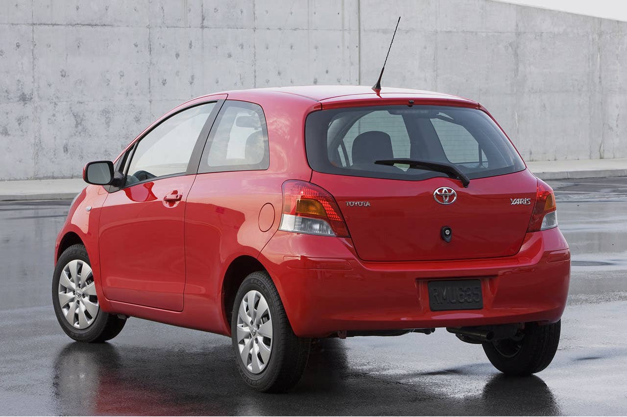 2010 Toyota Yaris hatchback