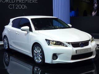 The Lexus CT 200h is the company's new entry-level luxury hybrid hatchback. Similar to the well-known Toyota Prius it is powered by both a gas engine and an electric motor that come online as needed. Toyota's proprietary Hybrid Synergy Drive technology makes the decisions on which power source is needed given the driving conditions. According to Lexus, the CT 200h can run in EV mode for up to 1.2 miles at speeds up to 28 miles per hour.Read MoreDetroit Auto ShowLA Auto ShowPorsche 918 Hybrid ConceptLexus CT 200h Photos