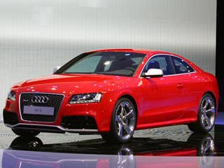 Although Audi hasn't said that it will be bringing the new RS5 to America, we couldn't resist telling you about it. The RS5 is the highest performance version of the company's shapely A5 coupe, with a  450-horsepower 4.2-liter V8, Audi's legendary Quattro all-wheel-drive system, a revised suspension and a 77,000 Euro price tag. The company has had a policy of selling only one RS model at a time in the U.S. And with the RS4 model being phased out, we might just have a chance of getting it over here.Read MoreDetroit Auto ShowLA Auto ShowPorsche 918 Hybrid ConceptAudi RS5 Coupe Photos