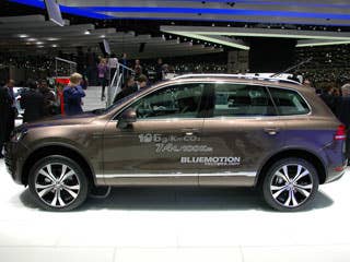 The 2011 Volkswagen Touareg is an all-new design that has dropped some of its expensive and heavy off-roading equipment in favor of better on-road performance and improved fuel economy. For serious off-roaders, the new Touareg can still be ordered with an optional Terrain Tech Pack. VW has sold 500,000 of the previous-generation Touareg SUVs to date, so the updated styling and mechanical changes should help it stay just as popular.Read MoreDetroit Auto ShowLA Auto ShowPorsche 918 Hybrid ConceptVW Touareg Photos