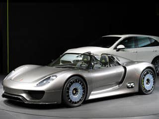The Geneva Auto Show is on this week, giving forth a bounty of automotive treats and even a few glances into the future. One of the most exciting cars we've seen from the show has been Porsche's 918 Spyder concept. Because it's a Porsche (yet neither a sedan nor SUV), it's beautiful on the outside.Read More:Research New Porsche CarsHybrid CarsSports Cars