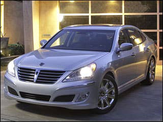 Price: Unknown, but likely $50,000 and up This handsome, large, luxury sedan is Hyundai’s “upscale move,” following on the heels of the successful premium midsize Sonata that arrived in showrooms in January. The Equus is due in the U.S. late in the year, an already popular model among the executive set in Korea. The model for America will offer a 4.6-liter V8 good for 378 horsepower and include such nifty features as seats that read how hot, cold or humid you're feeling and adjust temperature accordingly.Research HyundaiResearch the Hyundai GenesisResearch the Hyundai SonataResearch All Hyundais