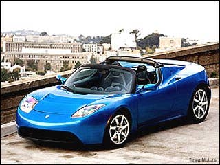 Cost: $109,000Charge time: 3.5 hours; Range: 220 milesTop speed: 125 mphThe Tesla Roadster, which recently entered production, is probably the best known electric car in America. The company's president has called it "the only production electric car for sale in the United States."More On the Tesla at CNNMoney.comRead More Articles at CNNMoney.comSupercar for CopsTop 10 Luxury Rides6 Things Never to Tell a Car Salesman