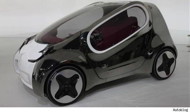 Kia Pop The Kia Pop Concept is a slick little wedge of silver that the company calls "a striking vision of future urban electric transport" meant "to act as a loose nucleus, a wild atom." In case you're wondering about the styling, you can't compare it to anything you might see today. Kia design chief Peter Schreyer says it "looks even further into the future" than even the next generation of vehicles, which means we can look forward to guppy faces and oblong windows.