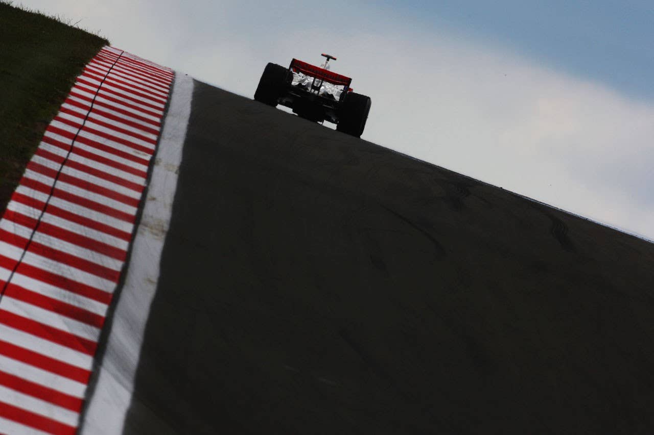 ISTANBUL, TURKEY - MAY 11: Lewis Hamilton of Great Britain and McLaren Mercedes in action during the Turkish Formula One Grand Prix at Istanbul Park on May 11, 2008, in Istanbul, Turkey. (Photo by Clive Mason/Getty Images)