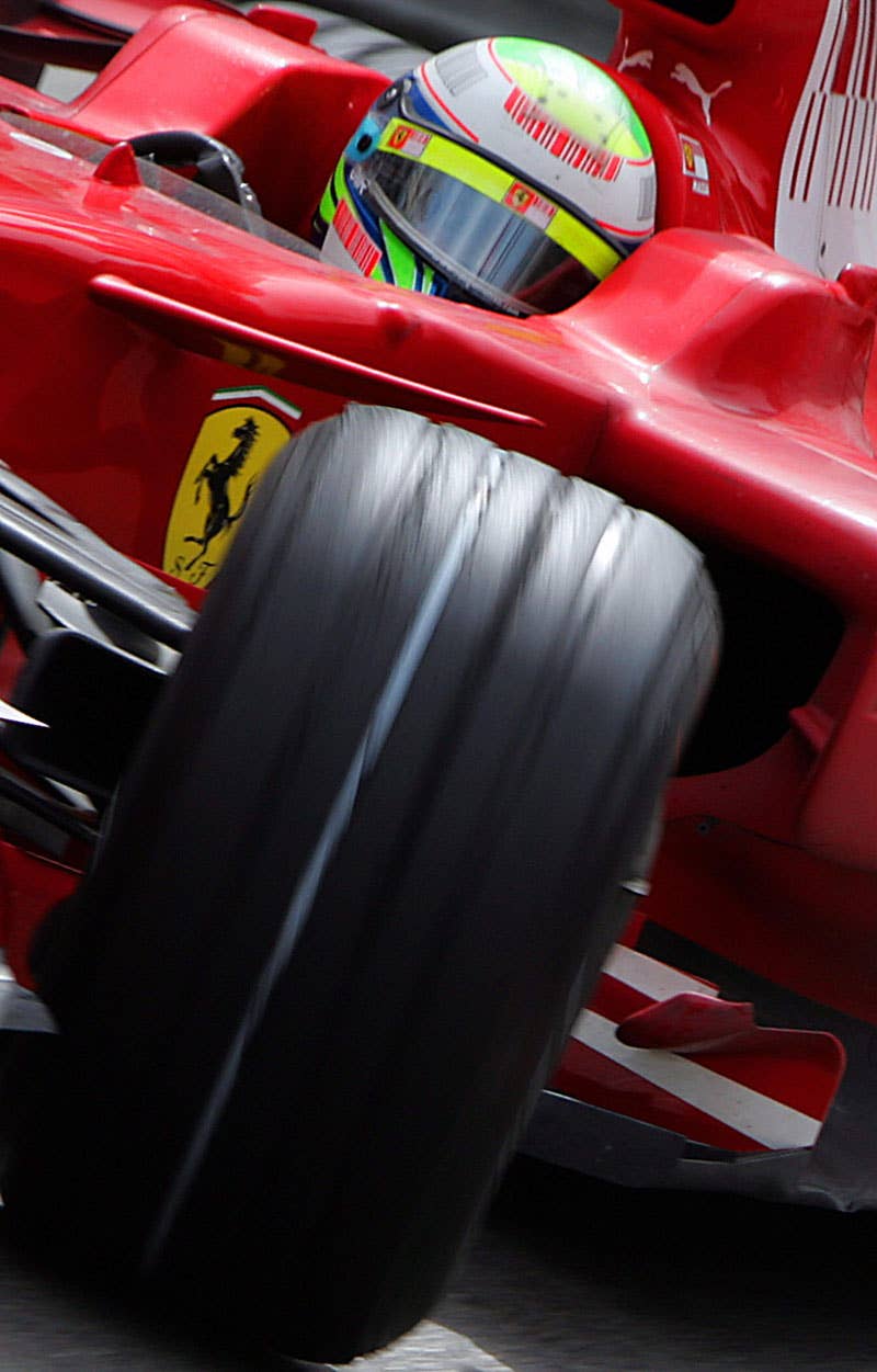 Ferrari Brazilian's driver Felipe Massa drives at the Monaco racetrack on May 25, 2008 in Monte Carlo, during the Monaco Formula One Grand Prix. McLaren Mercedes' British driver Lewis Hamilton won the race ahead of BMW Sauber's Polish driver Robert Kubica and Ferrari Brazilian's driver Felipe Massa. AFP PHOTO / ERIC ESTRADE (Photo credit should read ERIC ESTRADE/AFP/Getty Images)