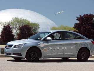 Now in its engineering mule form, the Volt has been seen running around GM's facilities for testing and media purposes. Research Alternative Fuel VehiclesCan the Volt Get 230 MPG?Alternative Fuel Buying GuideElectric Vehicles