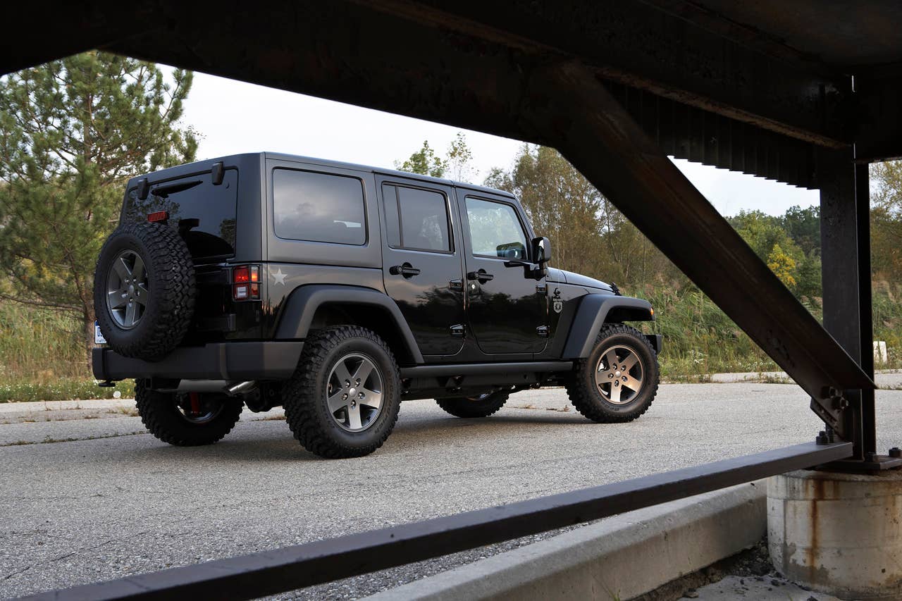 2011 Jeep Wrangler Call Of Duty Black Ops Edition