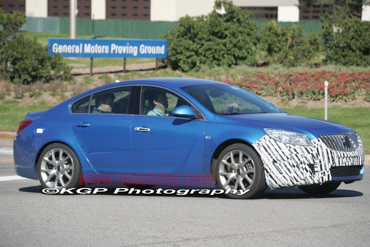 Buick Regal GS: Spy Shots