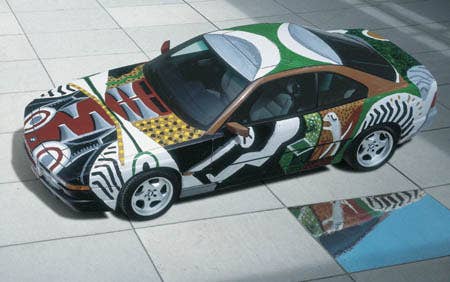 David Hockney Art Car