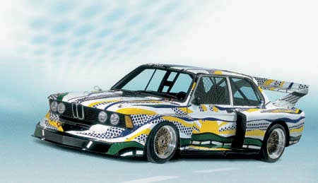 Roy Lichtenstein Art Car