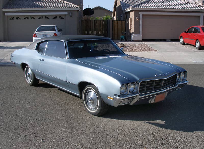 1970 BUICK SKYLARK 2 DOOR HARDTOP, 350, A/T: $5,610.00