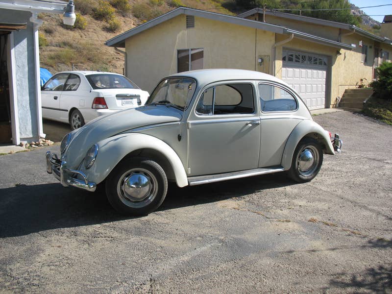1965 VOLKSWAGEN BEETLE RIGHT-HAND DRIVE SEDAN, 1200cc: $7,150.00