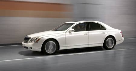 Maybach 57 S in Antiqua White