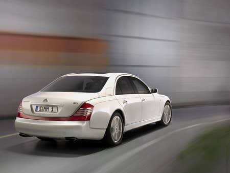 Maybach 57 S in Antiqua White