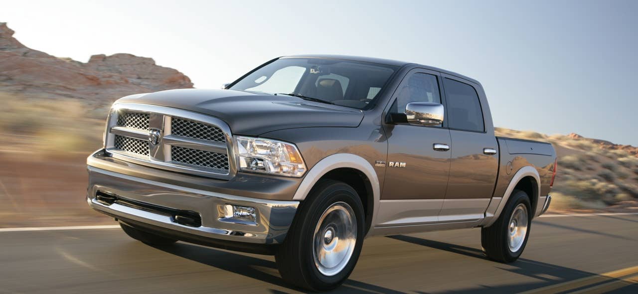 Dodge made a big splash in 1994 when it introduced "big rig" styling to the non-commercial pickup market, and the latest version carries that same theme a step further with all-new styling and the market's only coil-over rear suspension arrangement.  Two trucks sold more than the Dodge's 245,840 units, but there's a few cars wedged firmly in between.  Click above to continue.