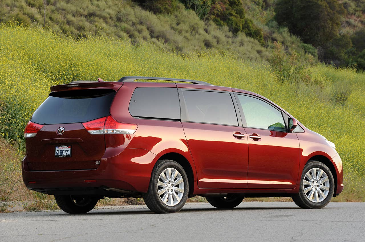 Versatility: 2011 Toyota Sienna