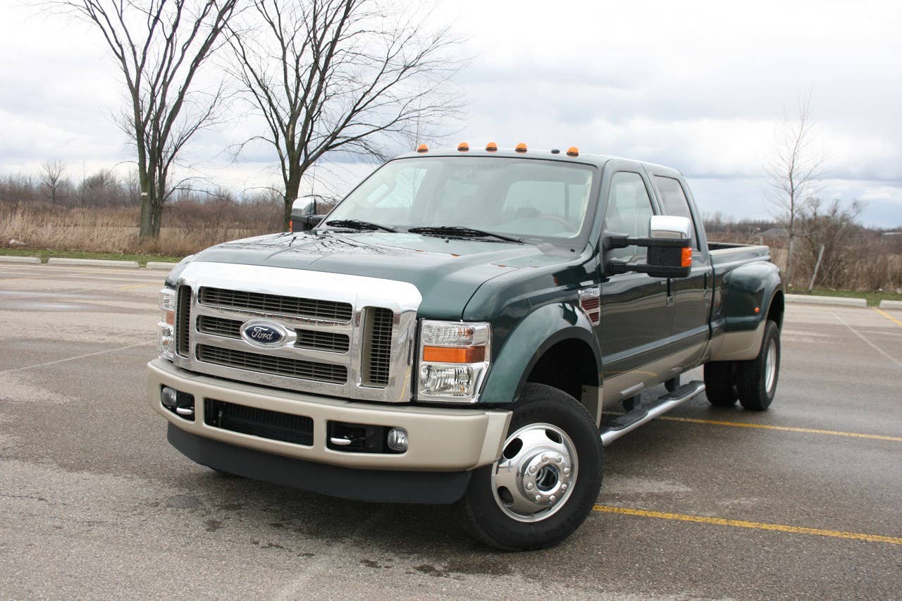 Lets get this straight: we're not knocking this badass truck. It can tow 18,000 pounds and there is little Ford's 19-foot-long hauler can't do at the job site or on the farm. But unless you met your date at a tractor pull or Toby Keith concert, you don't want to show up in a 9/8 scale Bigfoot that can tow Rhode Island.