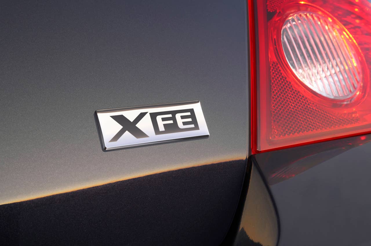 2010 Chevrolet Cobalt XFE Badging on rear decklid. X10CH_CB010  (United States)