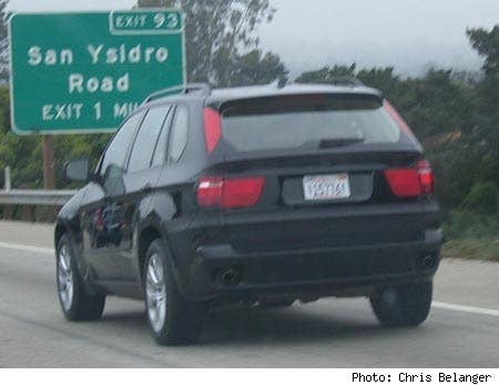 X5 spy shot