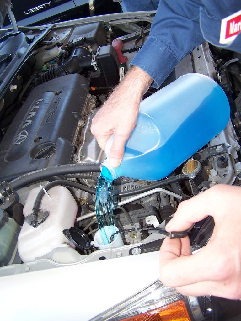Those distracted idiots also can't see. 23 percent of vehicles were low on washer fluid. Photo by spike55151 | CC 2.0