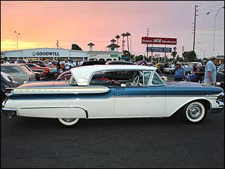 Valued at: $112,000 The Turnpike Cruiser (pictured on the left) was the top-of-the-line Mercury model. Designed to improve the brand’s image, it was loaded with “futuristic” power features including a pushbutton transmission. The convertible was originally designed as the 1957 Indianapolis 500 pace car, and positive public reaction gave Ford reason to put it into production. Read MoreExclusive Interview: Bob LutzChrysler Kills The Popular Sebring, What's Next?Please See Flickr For This Image