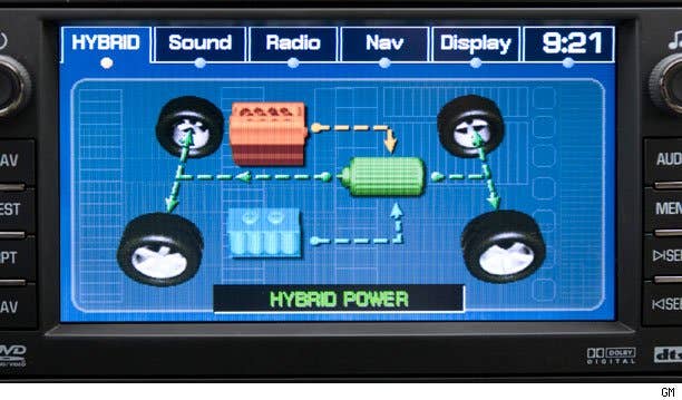 Mild and Strong Hybrids - The mild and strong hybrids add an electric boost or drive motor to the package. Since electric motors are generally able to produce electricity when they are driven mechanically, this also allows for regenerative braking. In these hybrids, lifting off the accelerator and coasting causes the wheels to turn the motor to produce electricity and recharge the battery. While this is happening it increases drag and the vehicle slows, just like it does under engine braking in a conventional vehicle. The battery powers the electric motor during acceleration or cruising. This cuts the workload on the gasoline engine and reduces its fuel consumption. In a mild hybrid, the motor typically has an output of 15 kilowatts or less, which is enough to provide boost and start-stop capability, but not enough to drive the vehicle on electricity alone. Strong hybrids typically have motor/generators with 30 kW or more, which allows them to be driven on electricity alone for short distances (1-2 miles) at speeds under 65 miles per hour.