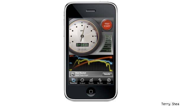 Dynolicious ($12.99) - For the enthusiast, there is nothing quite like knowing exactly how quickly your car can reach 60 mph and, of course, bragging about those numbers to friends and rivals alike.  You'll still need the safety of a drag strip to run your car, but instead of needing ludicrously expensive data logging equipment or a room-size dynamometer (a machine used to measure a car's horsepower), you can now get accurate and useful acceleration readings and horsepower estimates with Dynolicious. By app price standards, Dynolicious seems expensive, but given the insane costs that pro race teams pay to log this info and slightly less expensive equipment available to amateur racers, 13 bucks seems like a bargain. It even graphs your acceleration runs so you can see when shift points occur, giving you solid information that can help you improve your performance.