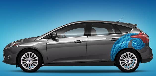 2012 Ford Focus shows off its tattoos