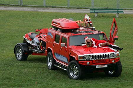 GeigarCars Christmas HUMMER