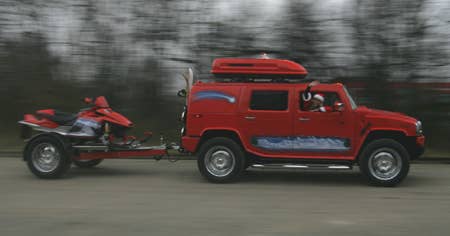 GeigarCars Christmas HUMMER