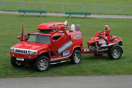 GeigarCars Christmas HUMMER