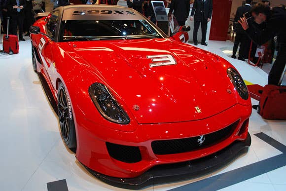 Geneva 2009: Ferrari 599XX is our kind of menace to society - Autoblog