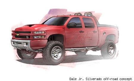 Dale Jr. Silverado off-road concept