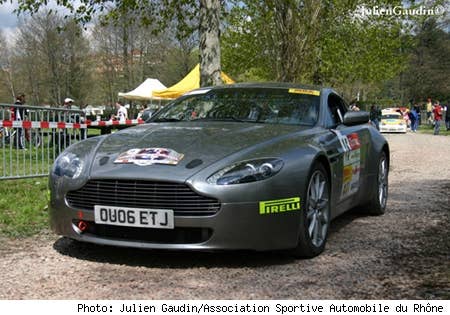 Aston Martin Rally GT at the Lyon-Charbonnieres Rally 2006
