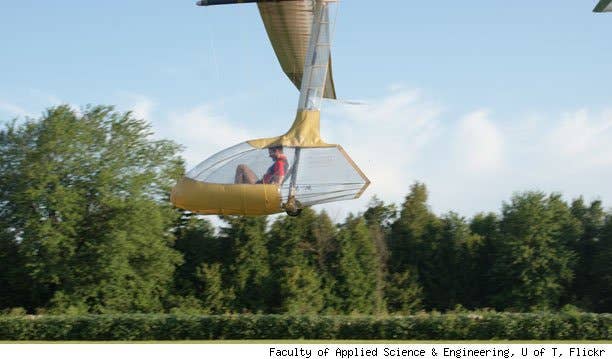 Reichert's flight lasted 19.3 seconds and spanned a distance of 159 yards.