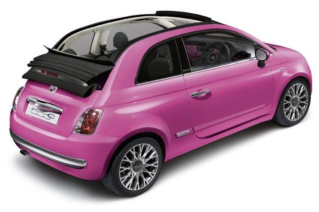 In The Pink: Fiat releases special edition droptop 500C - Autoblog