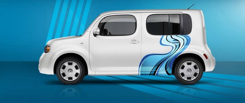 Nissan Graphics Custom Wraps - Nissan Cube