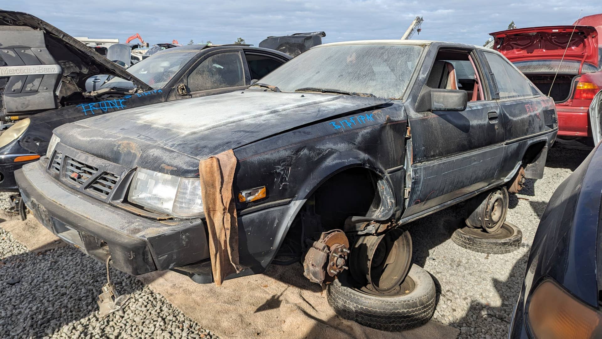 Junkyard Gem: 1986 Mitsubishi Cordia L - Autoblog