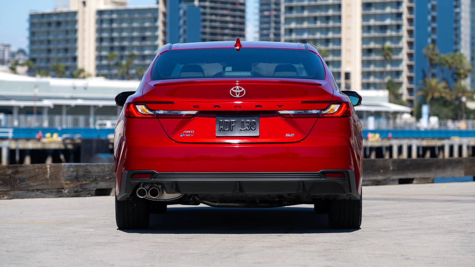 Camry Rear 2025 Toyota Camry Review: All-hybrid family sedan still a winner - Autoblog