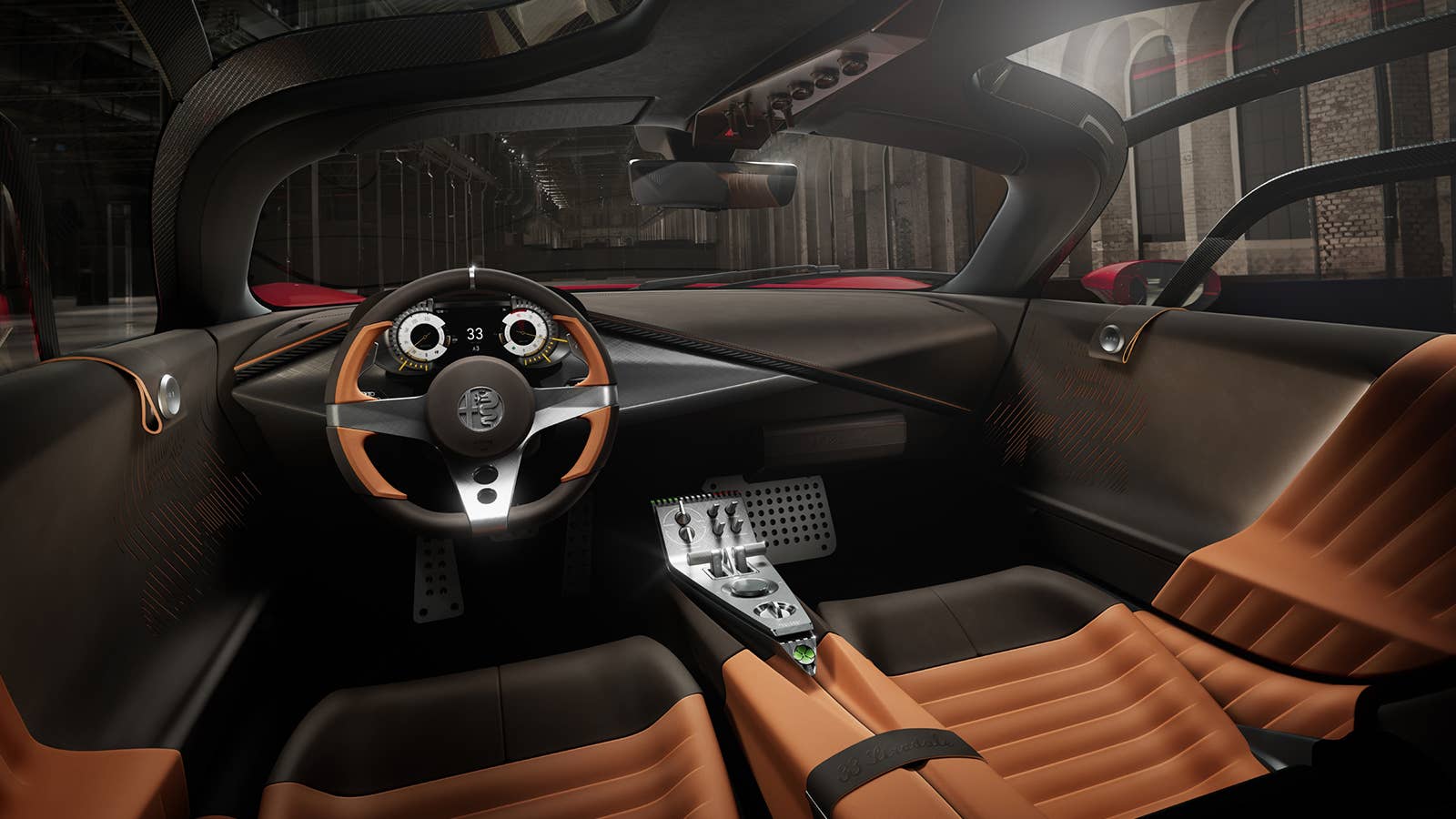 Alfa Romeo 33 Stradale Interior