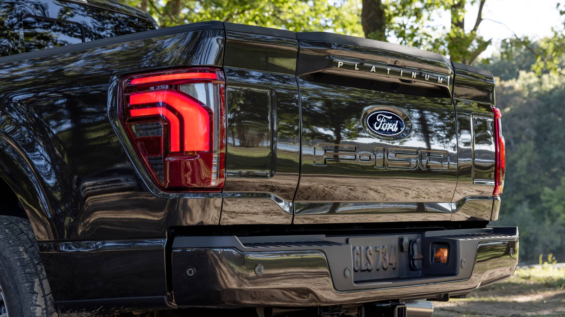 2024 Ford F-150 preproduction model with Ford accessories shown. Available early 2024. Actual production vehicle may vary.  Pro Access Tailgate available Spring 2024.