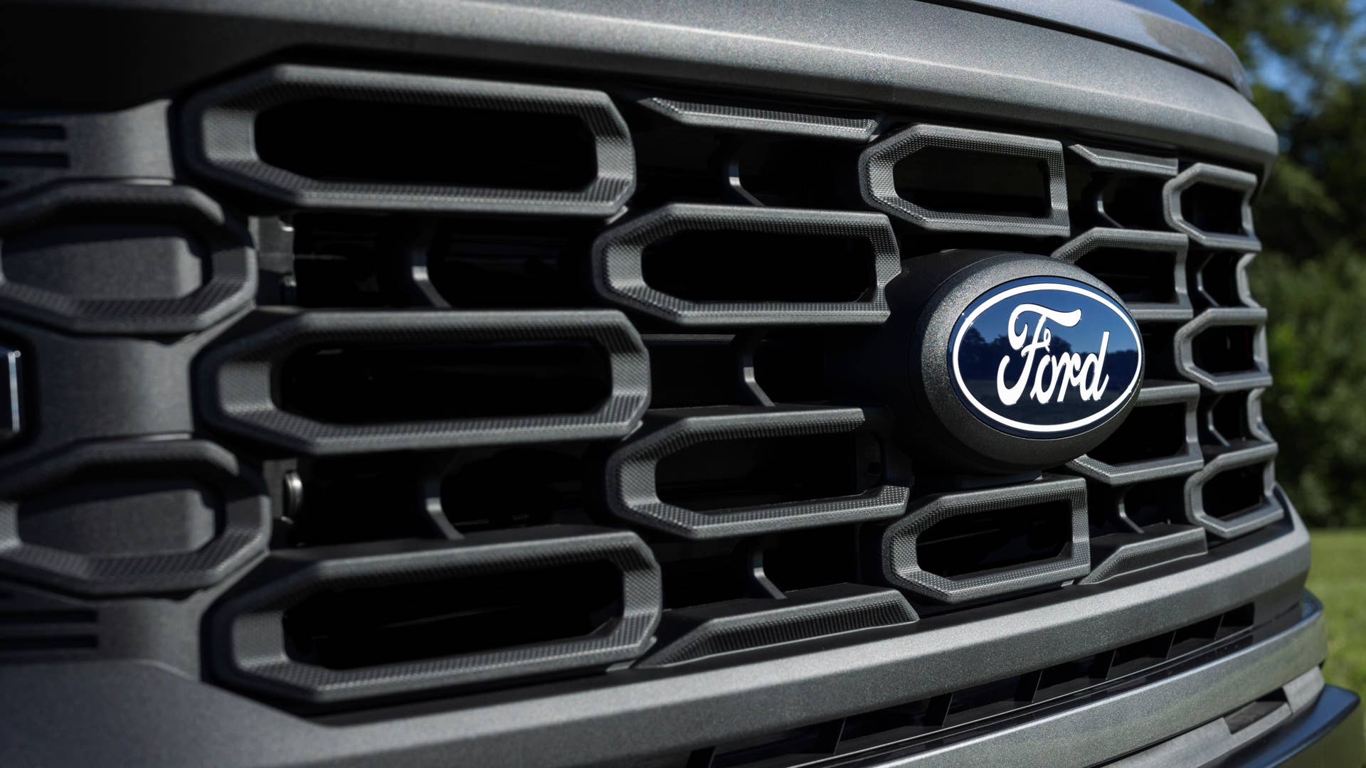 2024 Ford F-150 preproduction model shown with optional equipment. Available early 2024. Actual production vehicle may vary. Professional driver on closed course. Always consult the Owner’s Manual before off-road driving, know your terrain and trail difficult, and use appropriate safety gear.