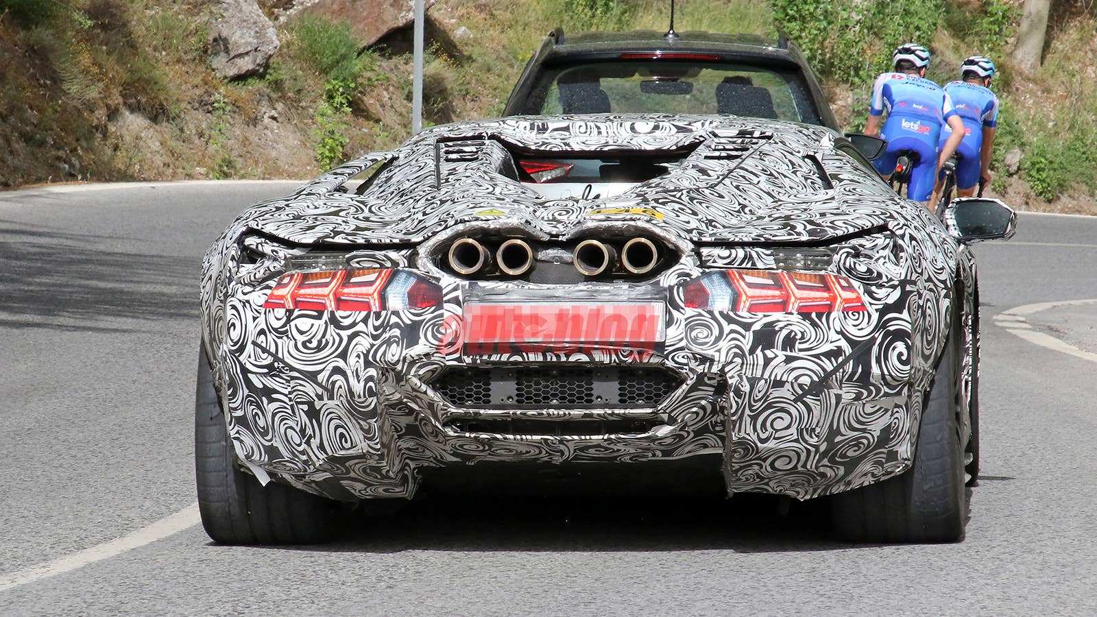 Lamborghini supercar prototype