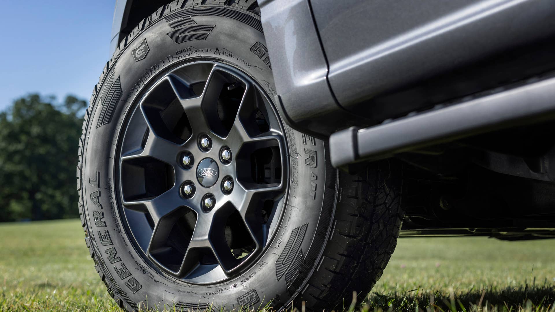 2024 Ford F-150 preproduction model shown with optional equipment. Available early 2024. Actual production vehicle may vary. Professional driver on closed course. Always consult the Owner’s Manual before off-road driving, know your terrain and trail difficult, and use appropriate safety gear.